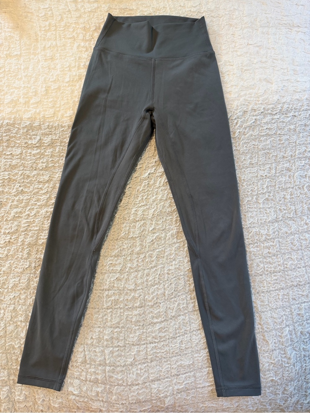 Til You Collapse High-Waist Leggings in Charcoal Gray